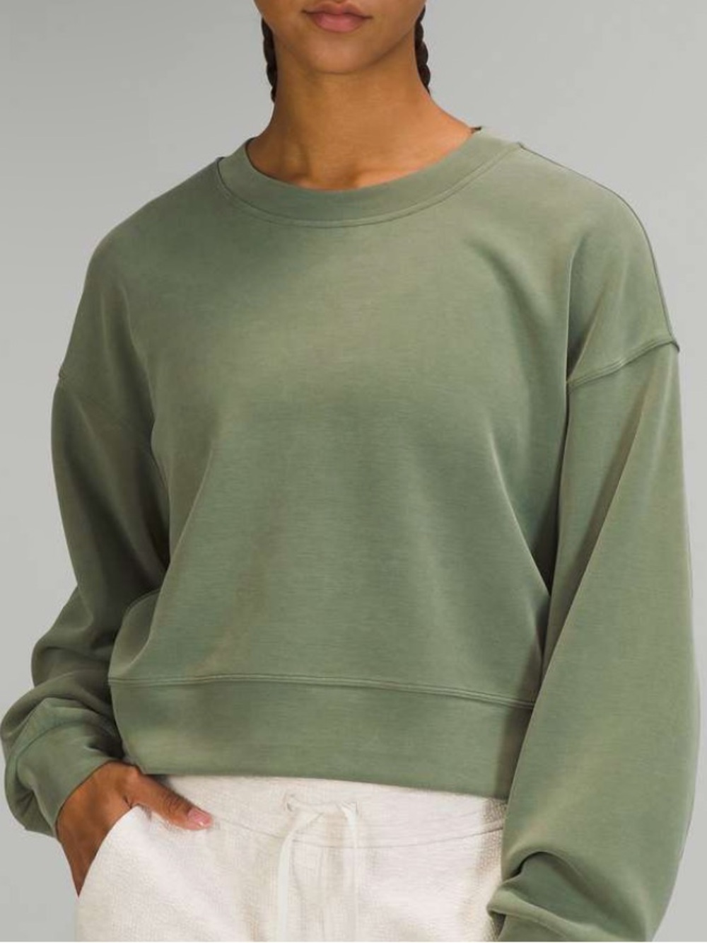 Lululemon Perfectly Oversized Cropped Crew